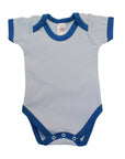 UK Made Baby Bodysuits – 100% Cotton Short Sleeve | Blank Wholesale Clearance