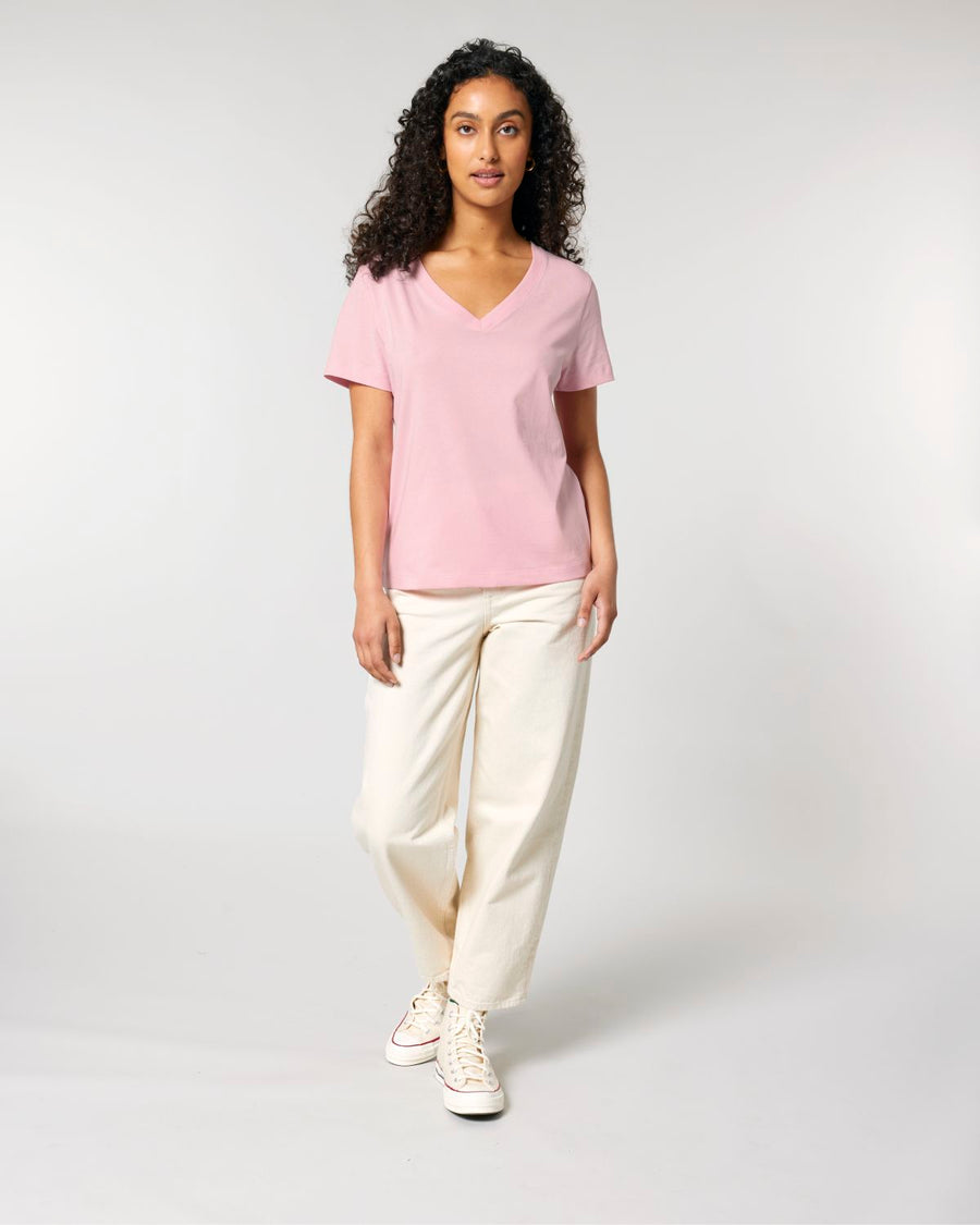 STTW176 Stella Isla Womens V Neck T-Shirt