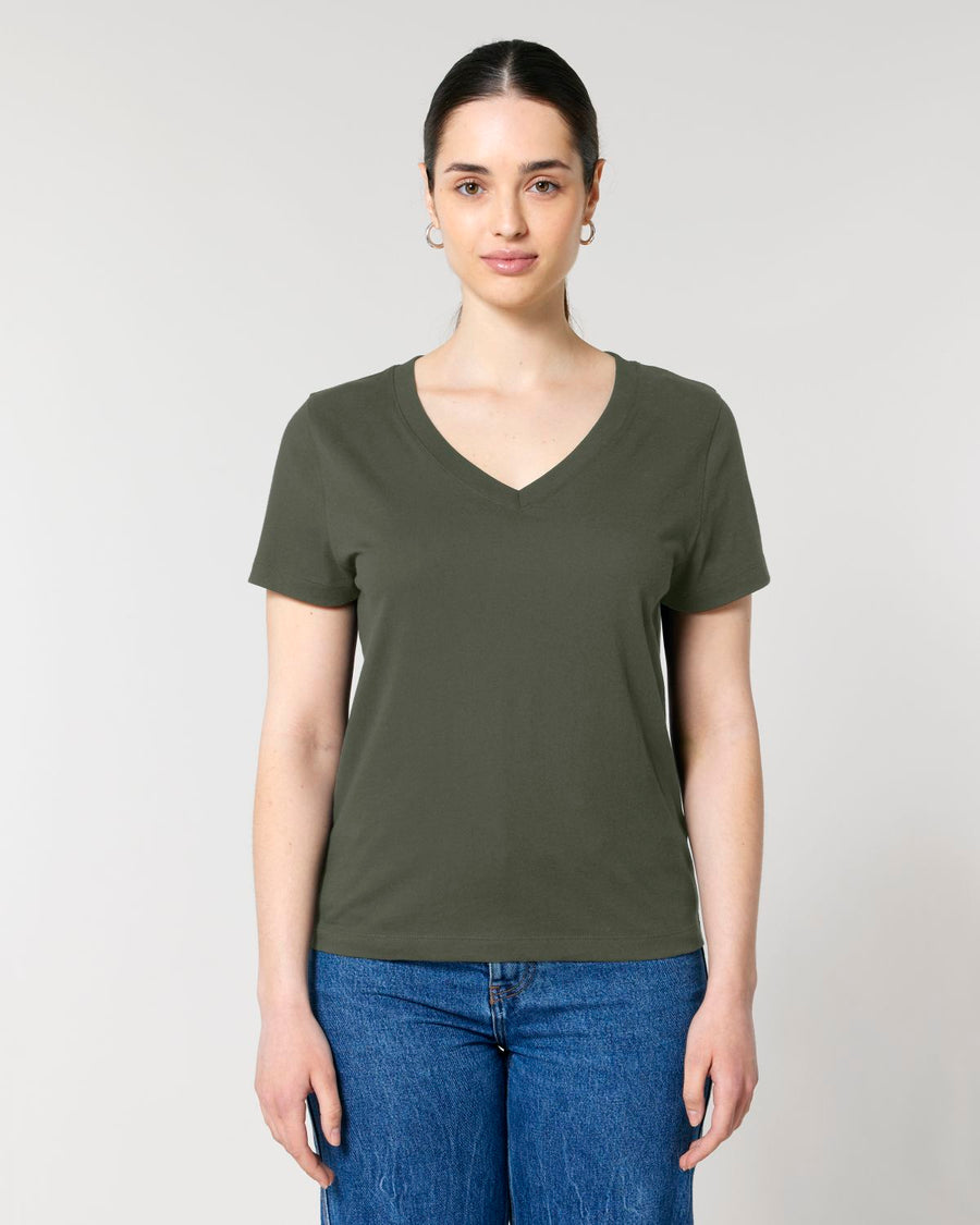 STTW176 Stella Isla Womens V Neck T-Shirt