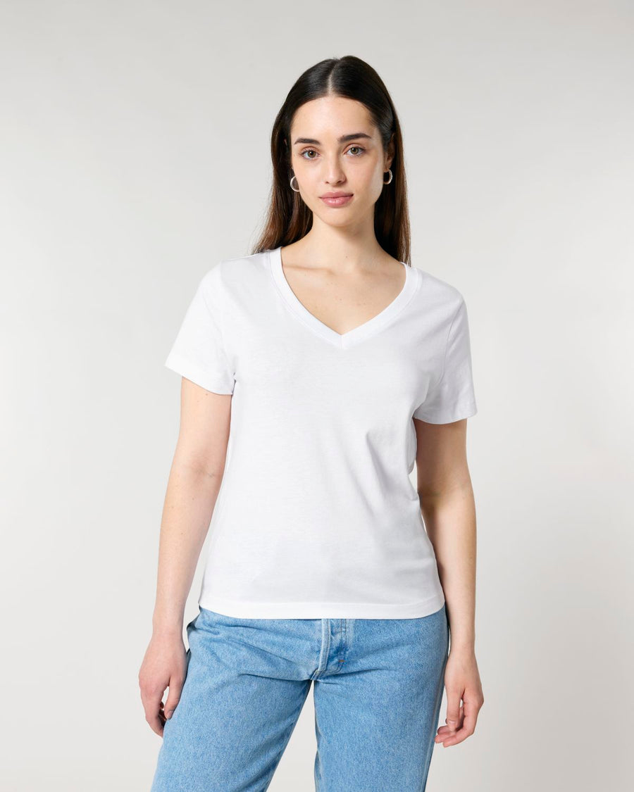 STTW176 Stella Isla Womens V Neck T-Shirt