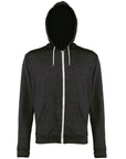 AWDis Just Hoods JH058 Zoodie – Black Heather Warehouse Clearance