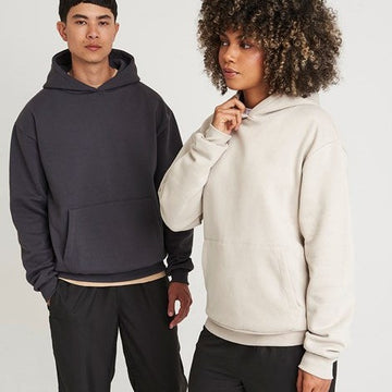 JH120 Just Hoods Unisex Heavyweight Signature Boxy Hoodie