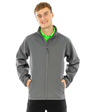 R901M Result Mens Recycled 2-Layer Soft Shell Jacket
