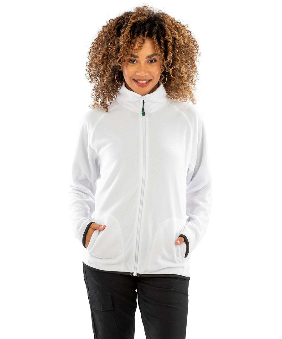 R907X Result Unisex Recycled Polyester Micro Fleece Jacket