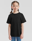 Fruit of the Loom SS031 Kids Valueweight T-Shirt – Burgundy