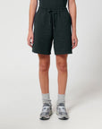 black organic shorts 
