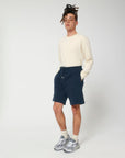  navy Stanley/Stella Cotton Shorts 