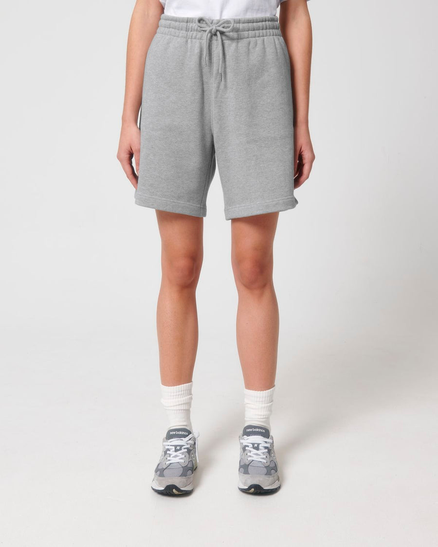 grey Cotton Shorts 