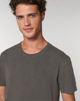 A man wearing a STTU831 Stanley/Stella Creator Vintage Unisex T-shirt.