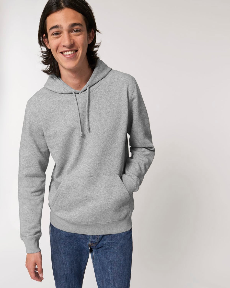 STSU812 Stanley/Stella Drummer Hoodie Heather Grey (C250)
