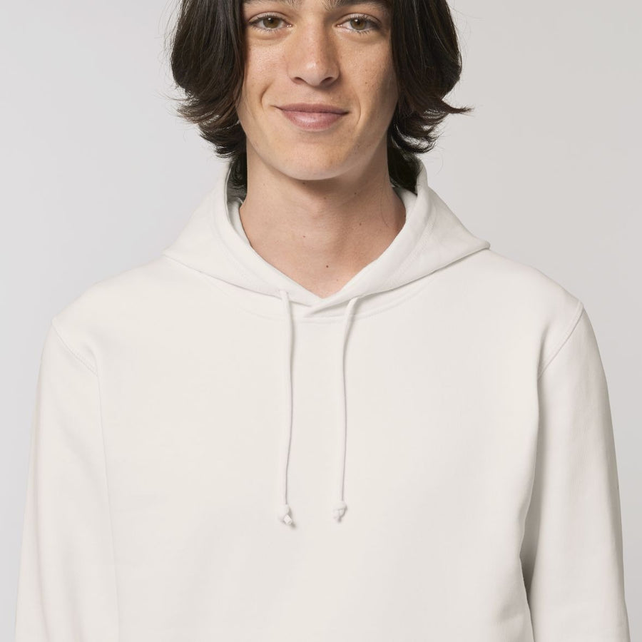drummer hoodie boy white