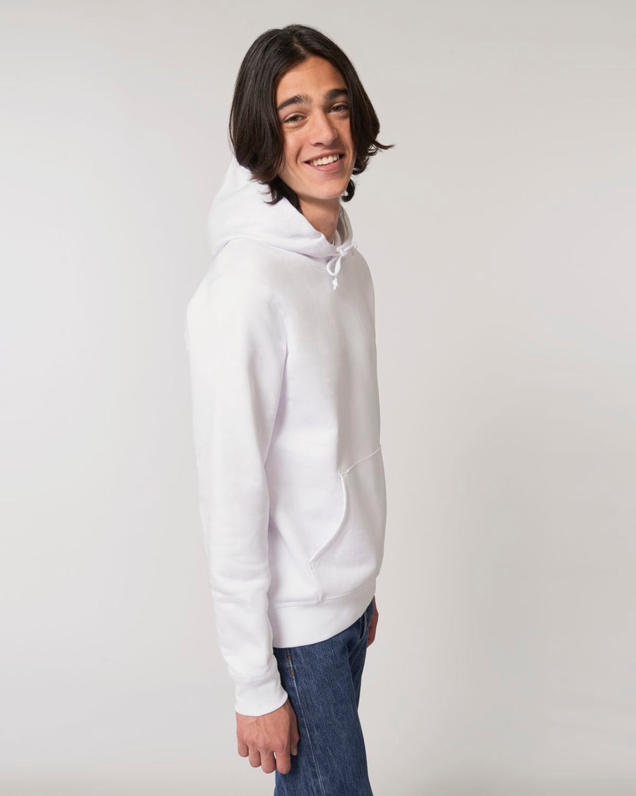 STSU812 Stanley/Stella Drummer Hoodie White (C001)
