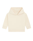 A baby's STSB919 Stella/Stella Baby Cruiser The Iconic Hoodie Sweatshirt with a hood made from organic cotton by Stanley/Stella.