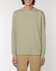 A Stanley/Stella Rise eco-friendly Sweatshirt worn by a male model