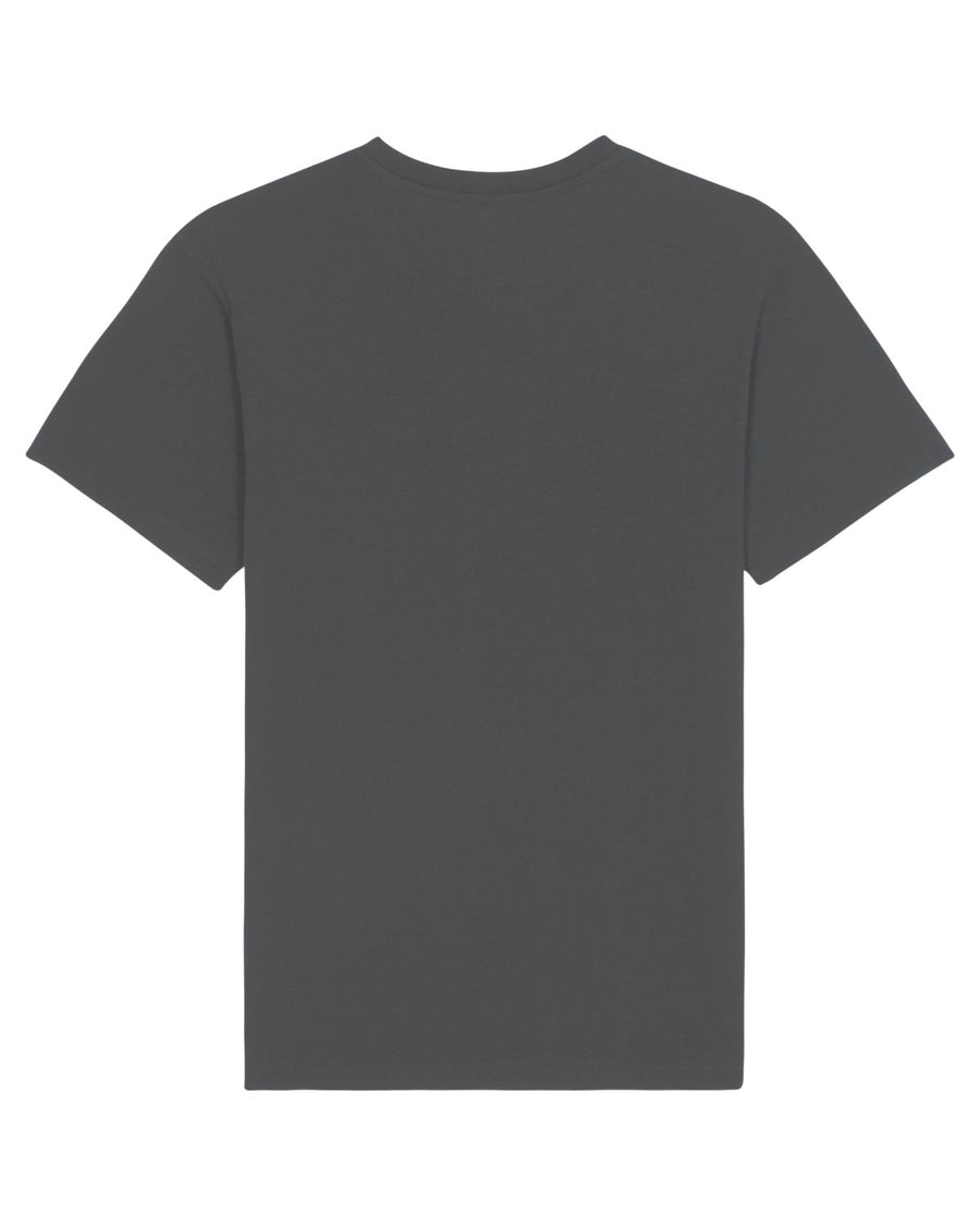 Unisex Stanley/Stella Rocker Anthracite (C253) t-shirt displayed on a white background.