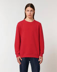STSU868 Stanley/Stella Roller Sweatshirt Red (C004)