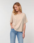Rolled Sleeve T-shirt womens