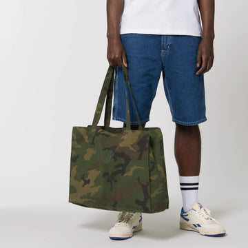 Camouflage-shopping-bag