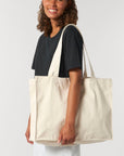 An organic cotton shopping bag by Stanley/Stella