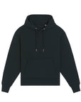 A STSU867 Stanley/Stella Slammer Heavy Relaxed Organic Cotton Unisex Hoodie with a hood made of organic ring-spun combed cotton.