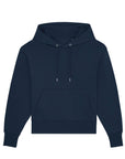 A Stanley/Stella Slammer Relaxed Organic Cotton Unisex Hoodie with a hood.