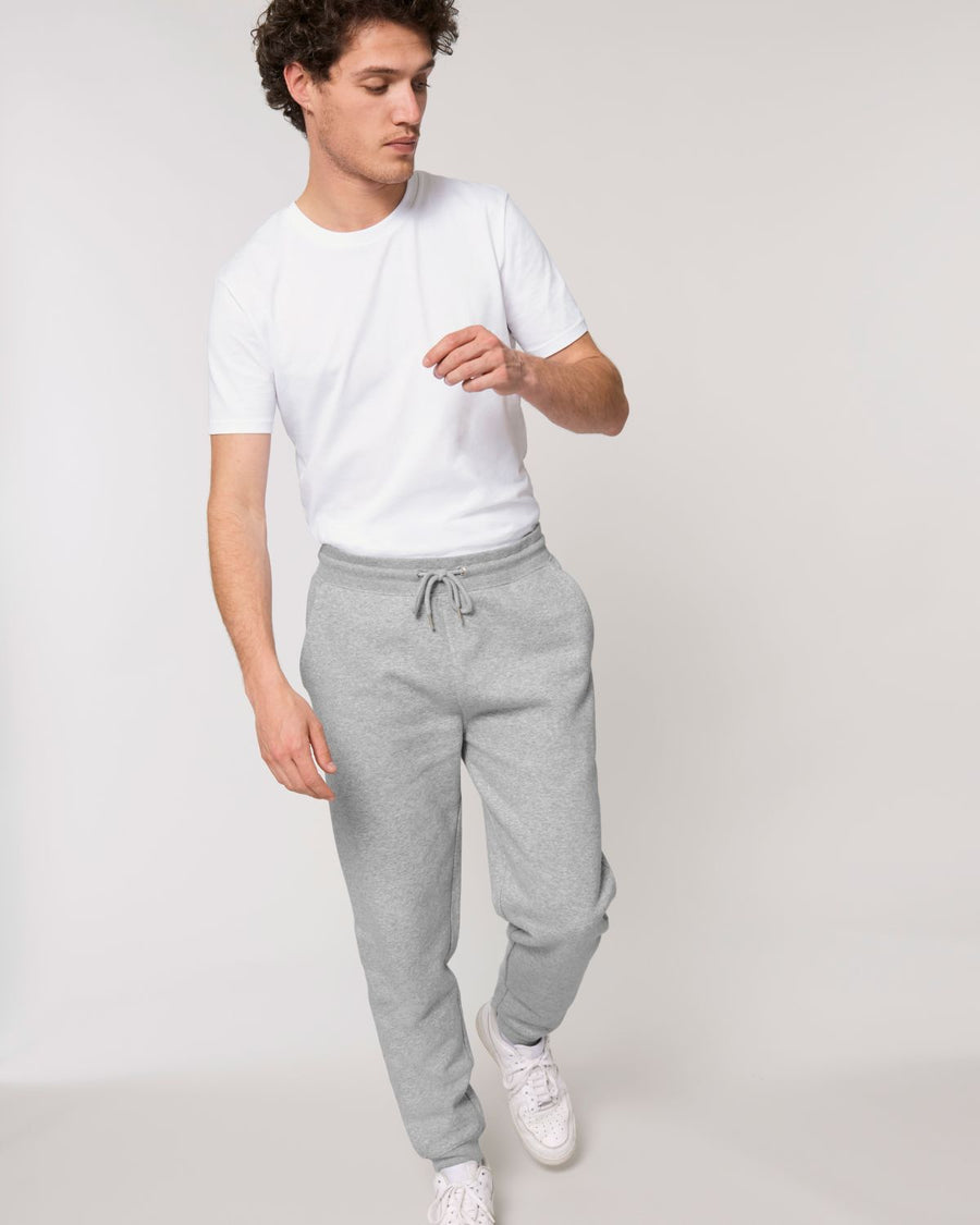 grey cotton mens pants 