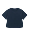 Rolled Sleeve T-shirt navy