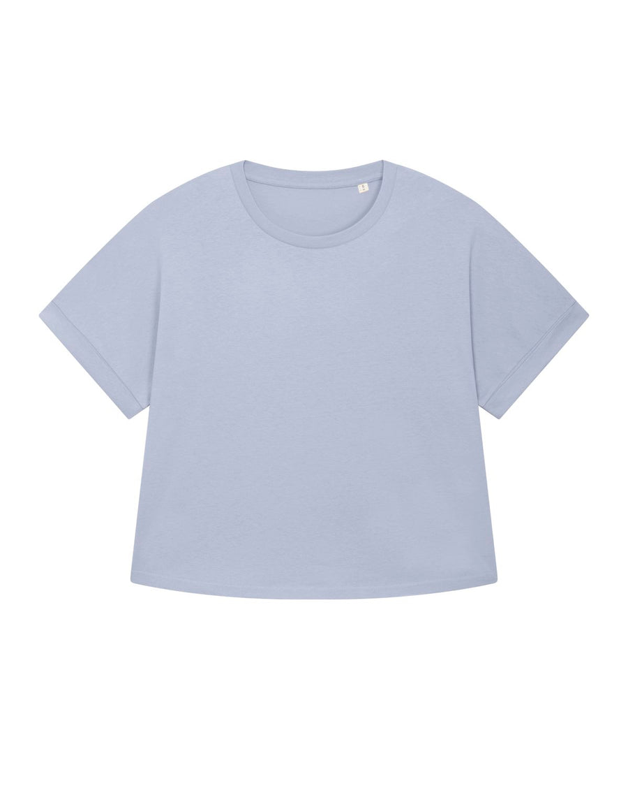 Rolled Sleeve T-shirt sky