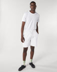Organic Cotton shorts Trainer pants white 